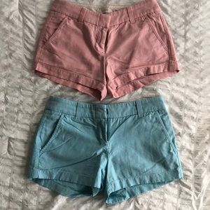 J Crew Pastel Shorts